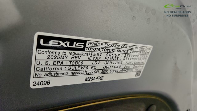 Used 2025 Lexus UX 300h FWD w/ Accessory Package (Z1) image 67