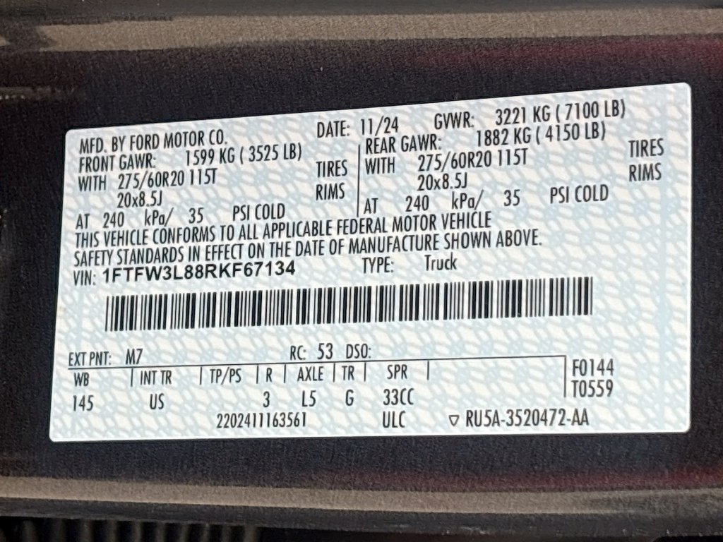 Used 2024 Ford F150 XLT w/ Equipment Group 303A High AWD/4WD image 31