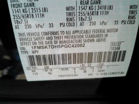 Used 2023 Ford Explorer XLT RWD image 53