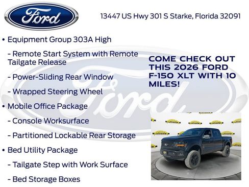 New 2026 Ford F150 XLT w/ Equipment Group 303A High AWD/4WD image 30