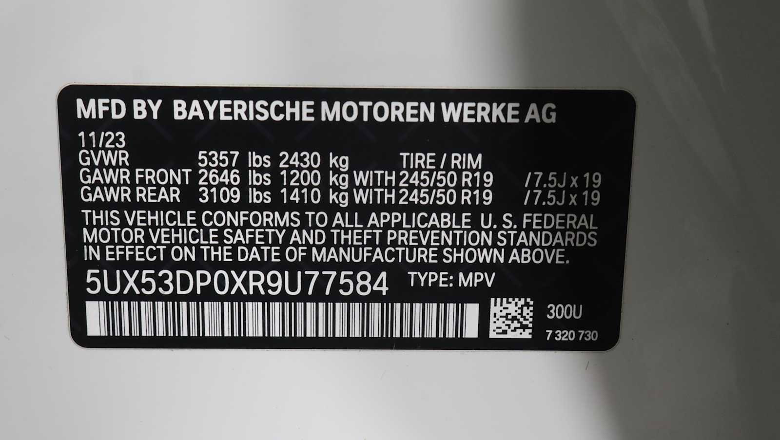 Used 2024 BMW X3 xDrive30i w/ Convenience Package AWD/4WD image 31