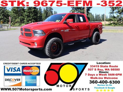 Used 2013 RAM 1500 Sport w/ Sport Premium Group AWD/4WD image 3