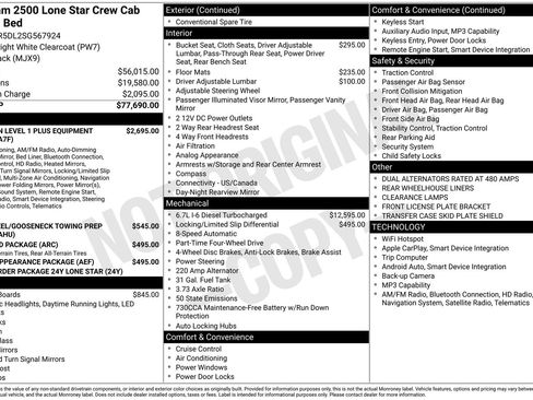 New 2025 RAM 2500 Lone Star image 37