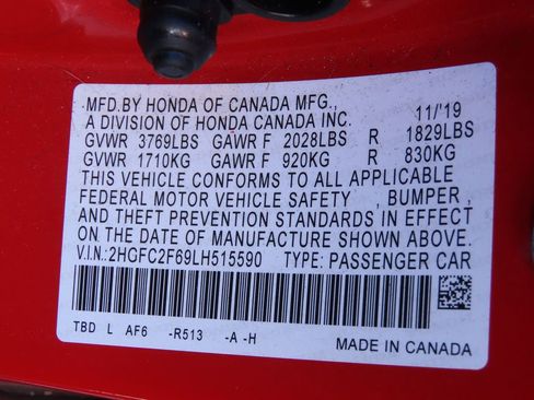 Used 2020 Honda Civic LX image 21