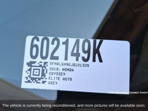 Used 2018 Honda Odyssey Elite image 19