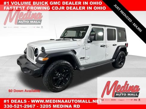 Used 2019 Jeep Wrangler Unlimited Sport AWD/4WD image 1