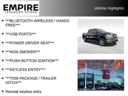 Used 2014 Ford F150 XLT w/ Trailer Tow Package AWD/4WD image 2