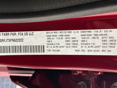 Used 2023 RAM 1500 Laramie AWD/4WD image 45