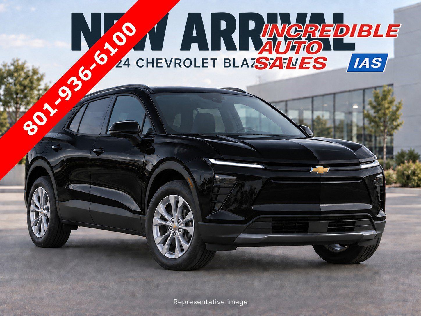 Used 2024 Chevrolet Blazer EV LT AWD/4WD image 1