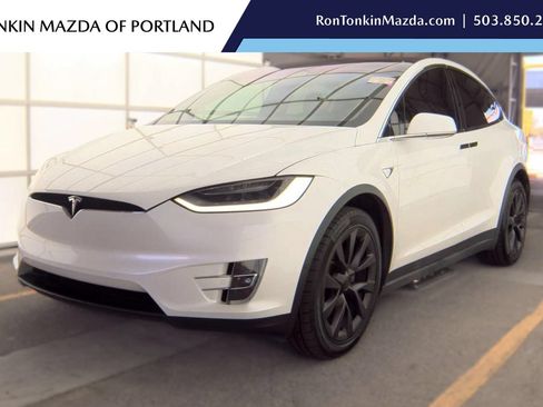 Used 2020 Tesla Model X Long Range AWD/4WD image 1