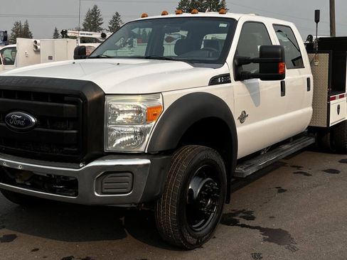 Used 2012 Ford F550 4x4 Crew Cab Super Duty w/ Payload Upgrade Pkg image 1