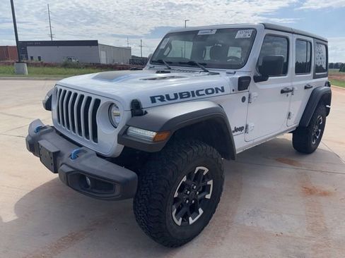Used 2024 Jeep Wrangler Unlimited Rubicon 4xe AWD/4WD image 1
