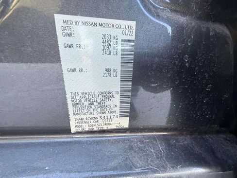 Used 2022 Nissan Altima 2.5 SR image 21