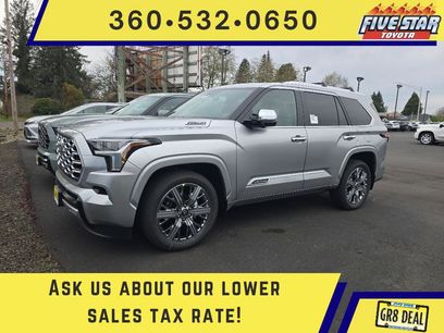 New 2026 Toyota Sequoia Capstone