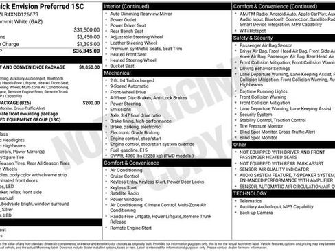 Used 2022 Buick Envision Preferred FWD image 44