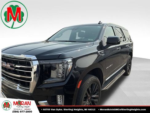 Certified 2023 GMC Yukon SLT w/ SLT Premium Package AWD/4WD image 1