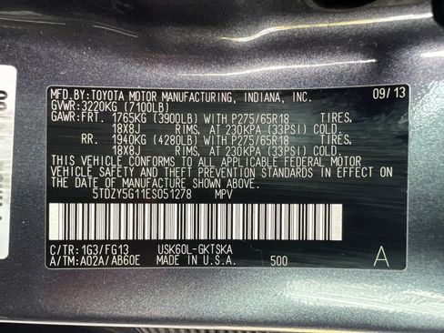 Used 2014 Toyota Sequoia SR5 RWD image 43