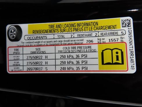 Used 2024 Chevrolet Tahoe LT image 63