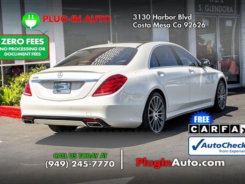 Used 2015 Mercedes-Benz S 550 Sedan image 4