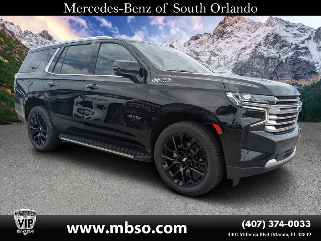 Used 2023 Chevrolet Tahoe High Country RWD image 1