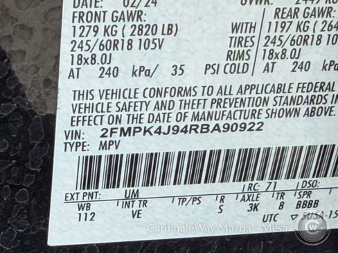 Used 2024 Ford Edge SEL AWD/4WD image 14