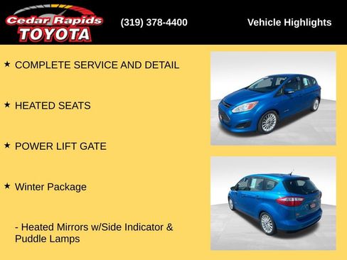 Used 2015 Ford C-MAX SE w/ Equipment Group 201A image 8