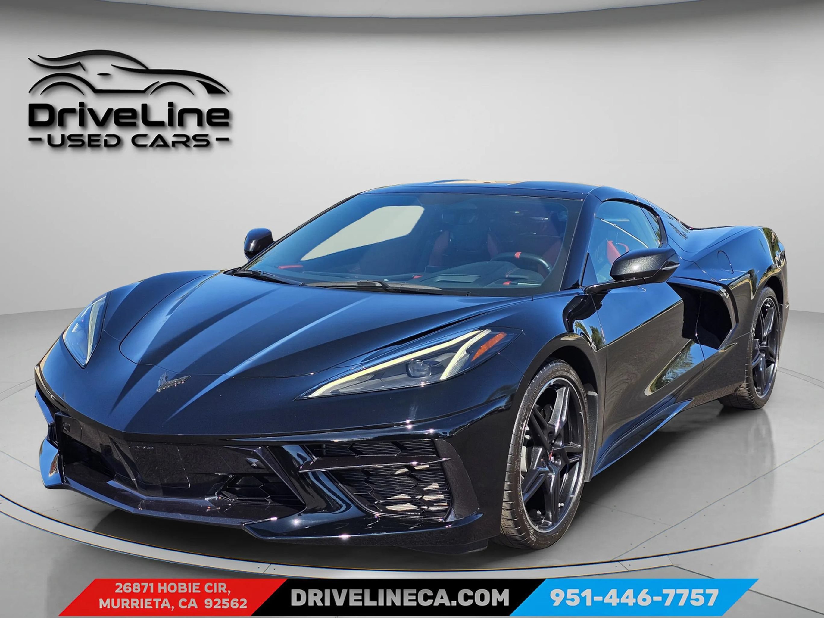 Used 2022 Chevrolet Corvette Stingray Preferred Cpe w/ Engine Appearance Package RWD image 5