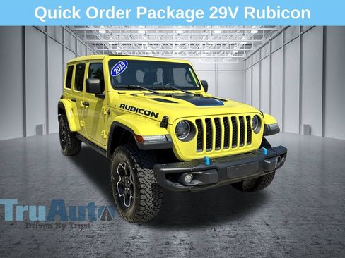 Used 2023 Jeep Wrangler Unlimited Rubicon 4xe w/ Steel Bumper Group AWD/4WD image 1