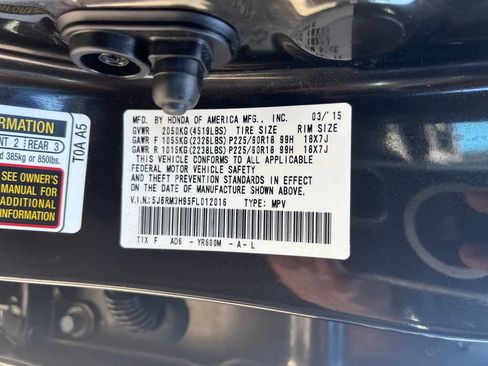 Used 2015 Honda CR-V Touring image 31