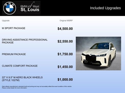 New 2026 BMW iX xDrive60 w/ M Sport Package image 17