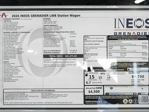 New 2026 INEOS Grenadier AWD/4WD image 20