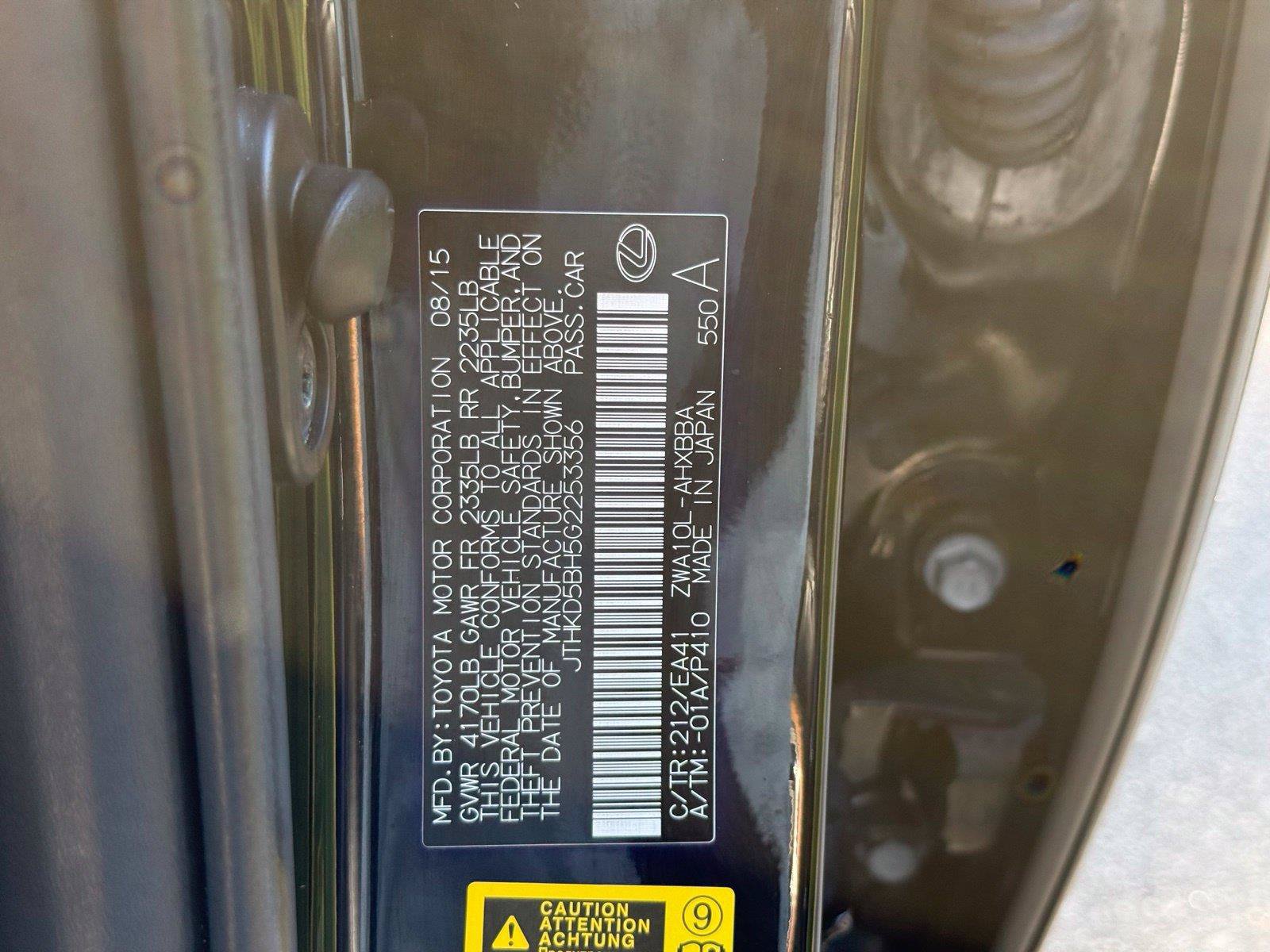 Used 2016 Lexus CT 200h w/ Navigation Package FWD image 40