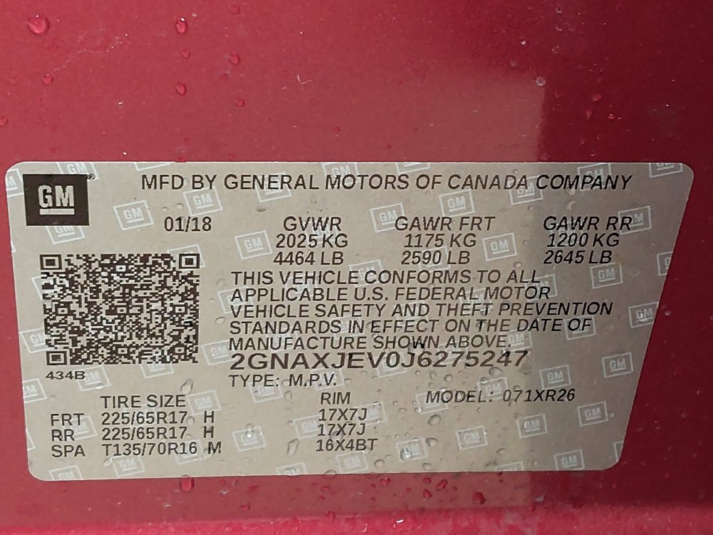 Used 2018 Chevrolet Equinox LT FWD image 33