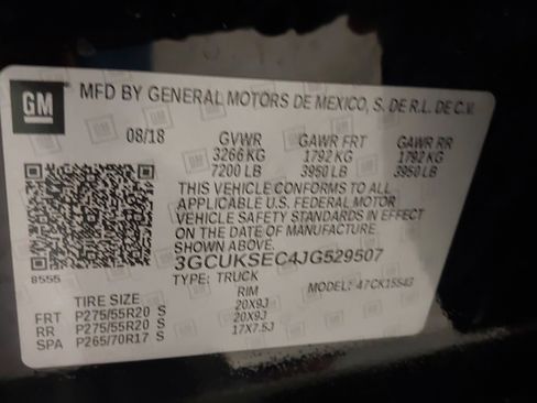 Used 2018 Chevrolet Silverado 1500 LTZ w/ Sport Package image 38