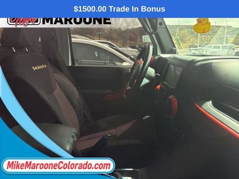 Used 2014 Jeep Wrangler Unlimited Sahara w/ Connectivity Group image 5