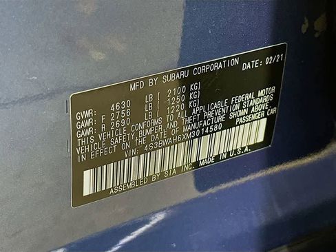 Used 2021 Subaru Legacy Sport image 19