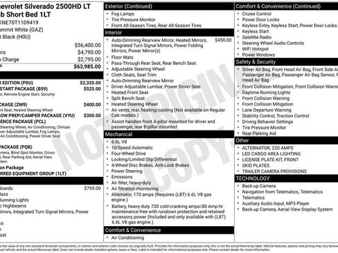 New 2026 Chevrolet Silverado 2500 LT w/ All Star Edition image 6