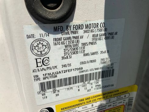 Used 2015 Ford Expedition Limited AWD/4WD image 28
