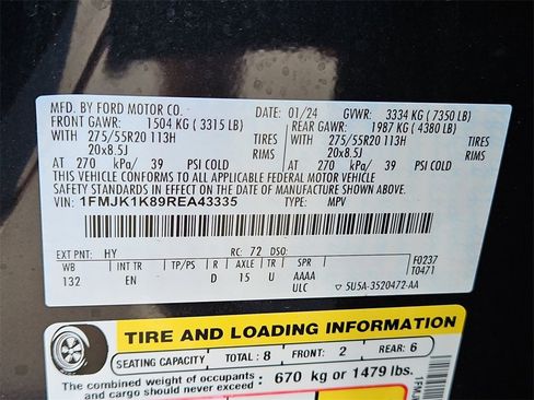 Used 2024 Ford Expedition Max Limited image 35