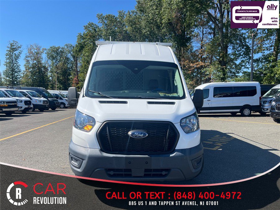 Used 2023 Ford Transit 350 148 High Roof Extended w/ Fleet Safety Package RWD image 2