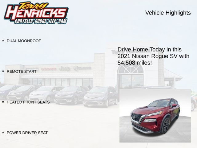 Used 2021 Nissan Rogue SV AWD/4WD image 4