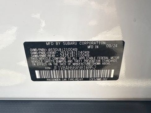 Used 2024 Subaru WRX Premium AWD/4WD image 27