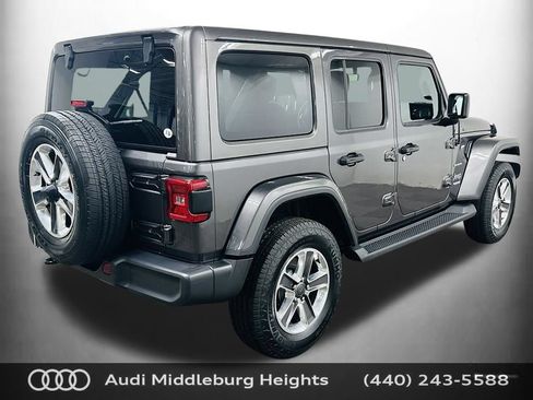 Used 2021 Jeep Wrangler Unlimited Sahara AWD/4WD image 8