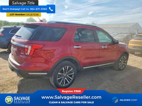 Used 2018 Ford Explorer Platinum AWD/4WD image 4