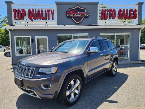 Used 2014 Jeep Grand Cherokee Overland w/ Advanced Technology Group AWD/4WD image 1