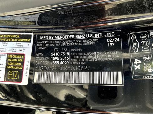 Used 2024 Mercedes-Benz EQS 450+ 4MATIC SUV image 15