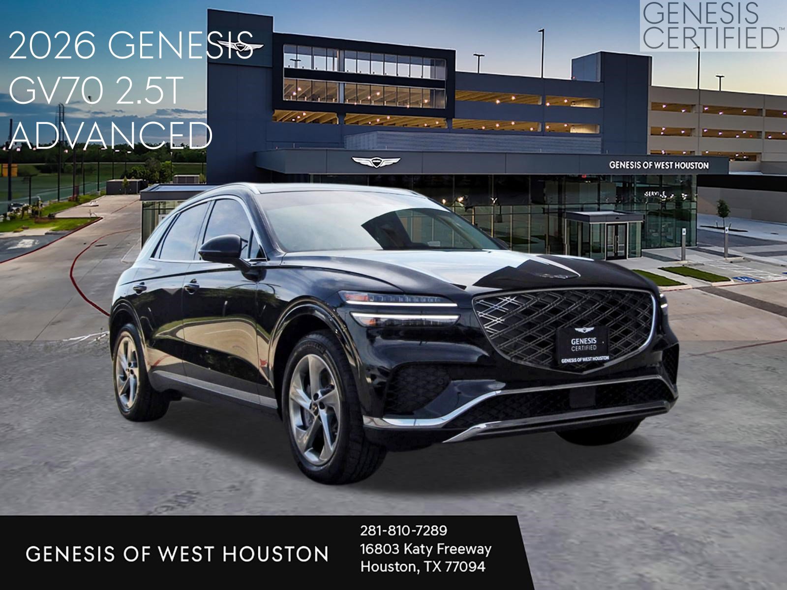 Used 2026 Genesis GV70 2.5T Advanced AWD/4WD image 1