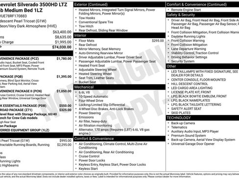 Used 2024 Chevrolet Silverado 3500 LTZ w/ LTZ Convenience Package image 38