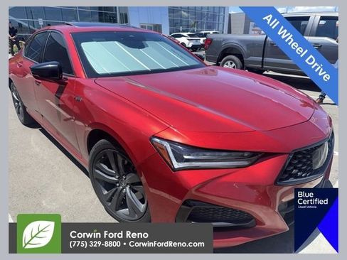 Used 2021 Acura TLX w/ A-SPEC Pkg AWD/4WD image 1