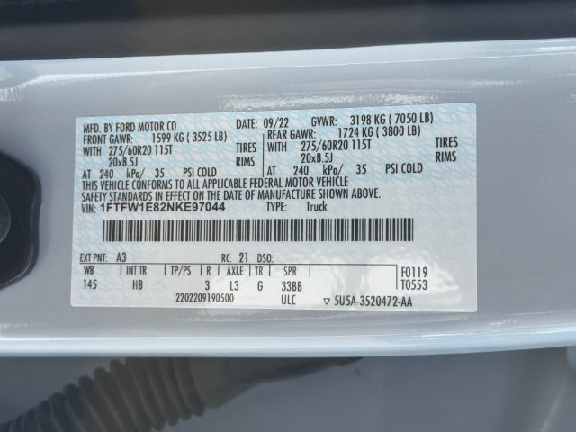 Used 2022 Ford F150 Lariat AWD/4WD image 35